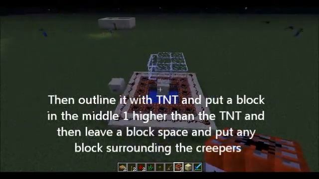 Minecraft: How to make a Creeper Launcher смотреть онлайн