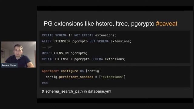 [Rails Architects] Multitenancy in Rails: PostgreSQL schemas смотреть онлайн