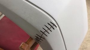 Как сшить бампер. Ремонт бампера.