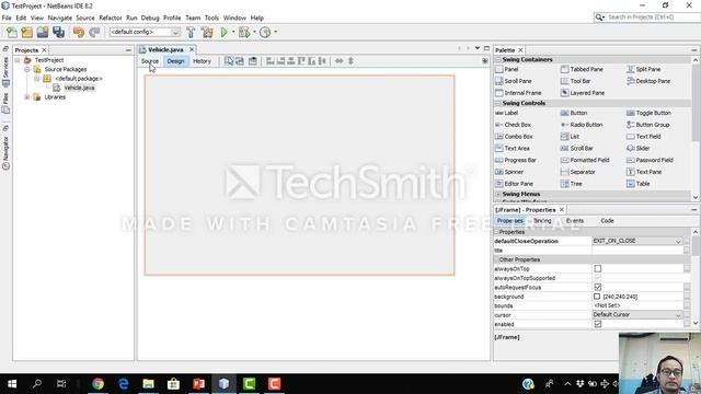 Intro To GUI using Swing in JAVA - Test смотреть онлайн