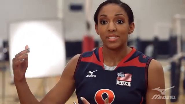 Alisha Glass, Setter, U.S. Women's National Volleyball Team смотреть онлайн