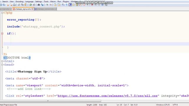 WhatsApp Tutorial Part-18: User Sign Up PHP MYSQLI for Android mobile, Tablet and Web. смотреть онлайн