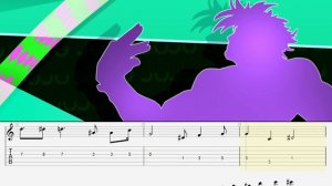 JOJO OPENING 2 [ BLOODY STREAM ] GUITAR FREE TABS
