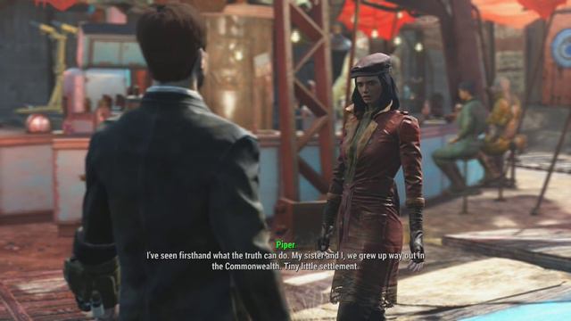Fallout 4 - Piper Full Romance Scenes + Perk смотреть онлайн