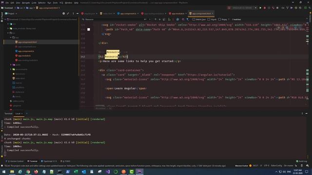 6. Creating Angular Project (Front End) смотреть онлайн