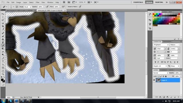 Runescape Godwars Quick Edit - Photoshop Cs5 смотреть онлайн