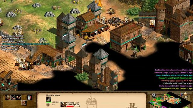 Age of Empires 2: Dracula campaign - mission 5 - The Night Falls (hard) смотреть онлайн