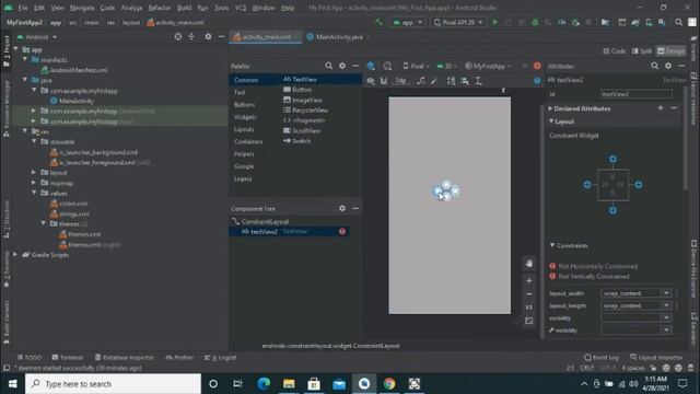 Layouts Tutorial | Layouts in Android Studio | Constraint Layout in Android Studio | It Souls смотреть онлайн