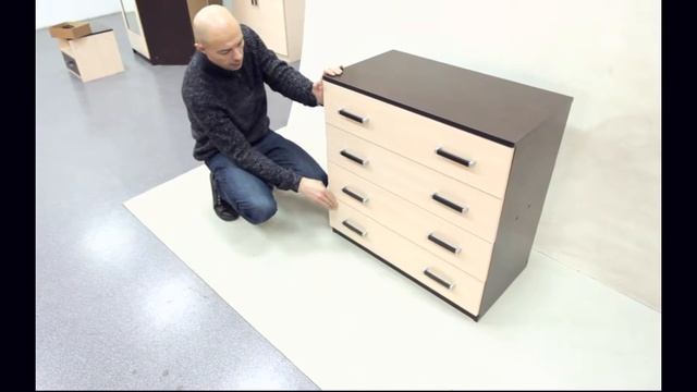 Комод арт. 403/2 венге-дуб молочный - интернет-магазин мебели mebelsp.com смотреть онлайн