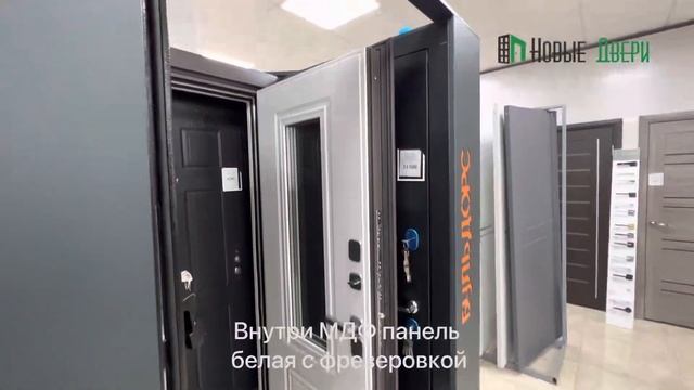 Входная дверь Luxor-3 Thermo обзор. Уличная дверь Люксор-3 терморазрыв. смотреть онлайн