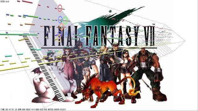 Final Fantasy VII (1998/PC) MIDI GM Ver. － It's Hard to Stand on Both Feet! смотреть онлайн