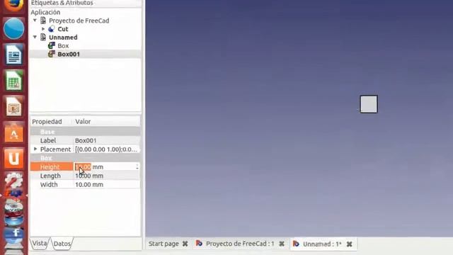 FreeCad en ubuntu смотреть онлайн