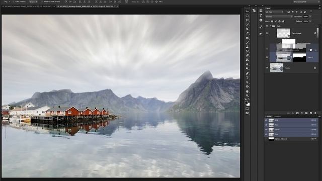 Efecto Larga Exposición sin filtros de densidad neutra. Photoshop. смотреть онлайн