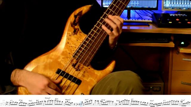 Tenor Conclave - Hank Mobley Solo Transcription on Bass ( by Vabass) with sheet music смотреть онлайн