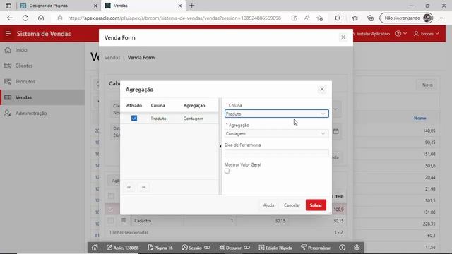 Como totalizar os valores da grade interativa no Oracle Apex смотреть онлайн