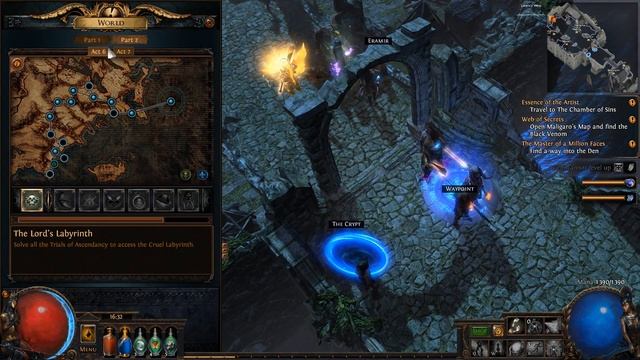 Подробное прохождение Path of Exile: The Fall of Oriath [16] - Груст смотреть онлайн