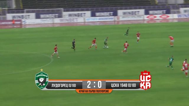 Финал за Купата на БФС U18: Лудогорец - ЦСКА 1948 смотреть онлайн