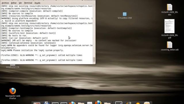Example about Smoke Testing using Selenium and Maven [http://vitopolis.wordpress.com].avi смотреть онлайн