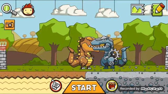 Scribblenauts Remix Battle: T-Rex vs. Robosaur смотреть онлайн