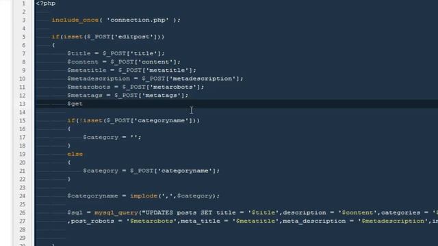 Cms Blogging System Part 15 : - Editing Posts смотреть онлайн