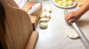 ХЫЧИНЫ. Простой рецепт вкусной лепешки. #хычины #рецепты