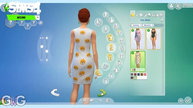 The Sims 4 Moschino Stuff Pack- Create A Sim Items Overview смотреть онлайн
