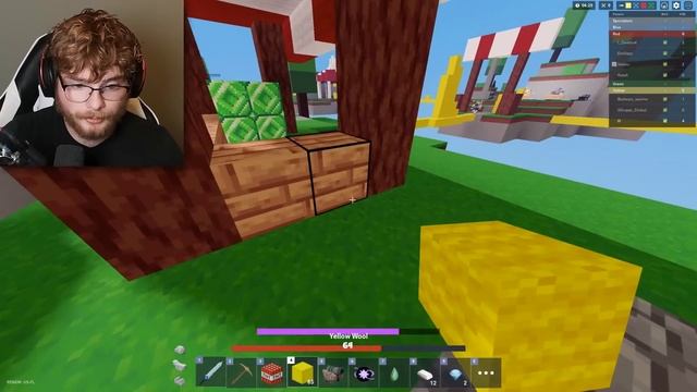 This Kit Gave Me FLY HACKS In ROBLOX Bedwars... смотреть онлайн
