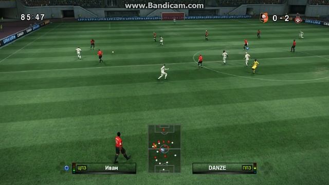 прохождение игры PRO EVOLUTION SOCCER 2010 часть 2 смотреть онлайн