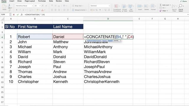 Concatenate Excel Tutorial Malayalam смотреть онлайн