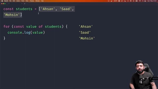 JavaScript For Of Loop | Web Development Basics Course смотреть онлайн