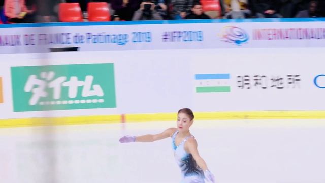 4k Fancam Alena Kostornaia Алена Косторная SP Internationaux de France 2019 смотреть онлайн