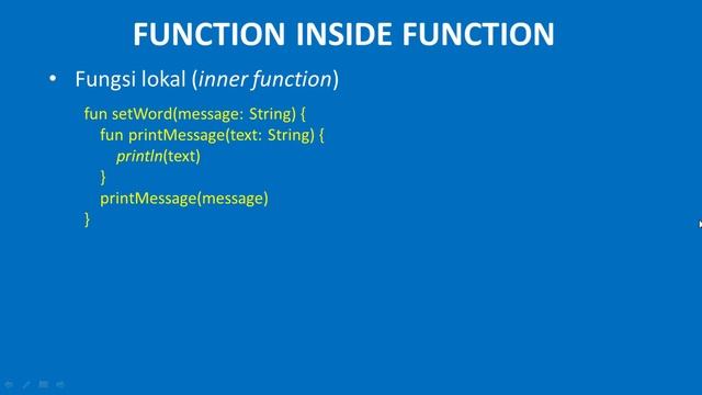 25. Function Inside Function - Kotlin Functional Programming смотреть онлайн