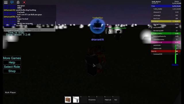 Roblox exploitation (Testing to kick/ban players) смотреть онлайн