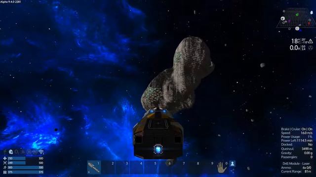 Empyrion bug report A9.4.0 2281 resource asteroid infinite mining смотреть онлайн