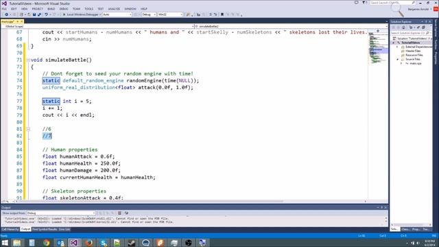 C++/Game Tutorial 11: Static Variables And Pass By Reference! смотреть онлайн