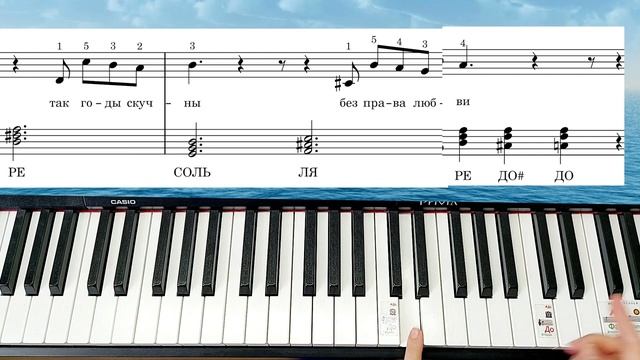 Дороги Любви из к/ф Гардемарины ,вперёд Roads of Love Beautiful Music для начинающих ЛЕГКО ПРОСТО смотреть онлайн