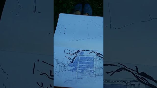 Скетчинг малой архитектурной формы смотреть онлайн