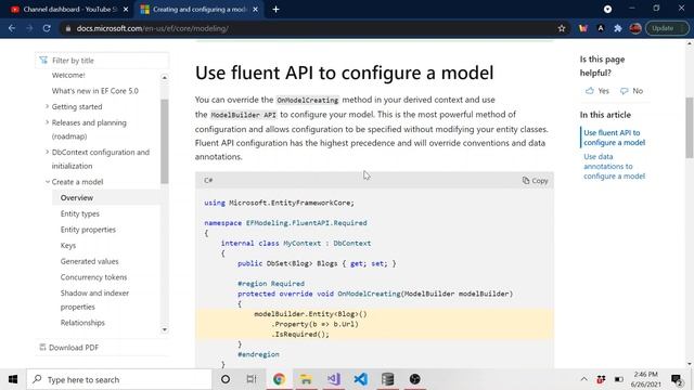 Using a View in Entity Framework Core - Entity Framework Core Tutorial смотреть онлайн