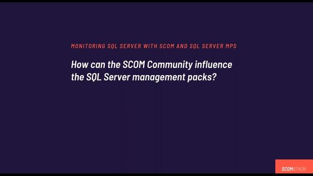 How to Monitor SQL Server with SCOM and SQL Server Management Packs смотреть онлайн