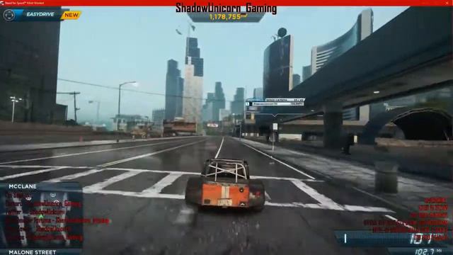 dodging speedhacked traffic cars in NFS Most Wanted 2012 смотреть онлайн