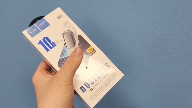 Bluetooth гарнитура Hoco E57 смотреть онлайн