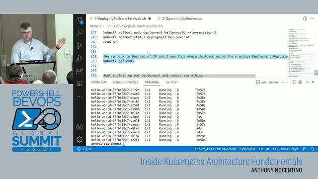 PSHSummit 2022 - Inside Kubernetes Architecture Fundamentals by Anthony Nocentino смотреть онлайн