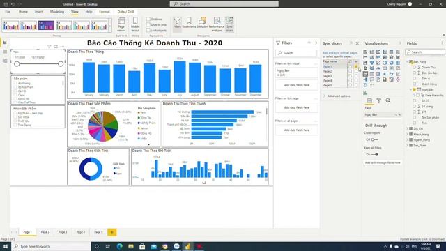 Tự học Power BI cho người mới | Cách dùng Slicer Power BI | Cherry Channel смотреть онлайн
