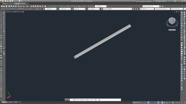 Черчение AutoCad. Труба и ее соединения. смотреть онлайн