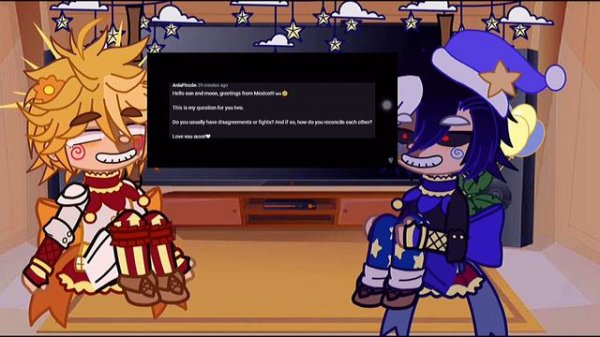 Moondrop and Sundrop react to “Ask Sun And Moon.”@JefferyCoolio