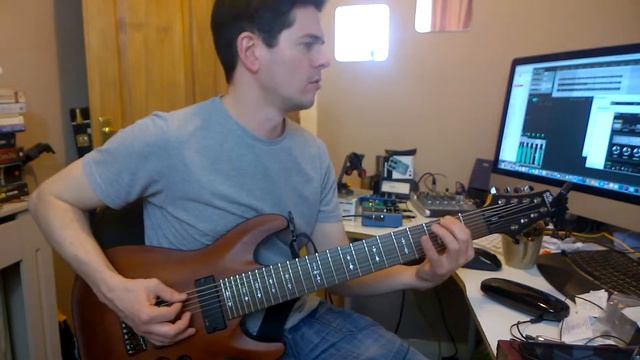 Riff Of The Day #11 | Lee Allan | Schecter Omen-8 | Positive Grid Bias Desktop смотреть онлайн