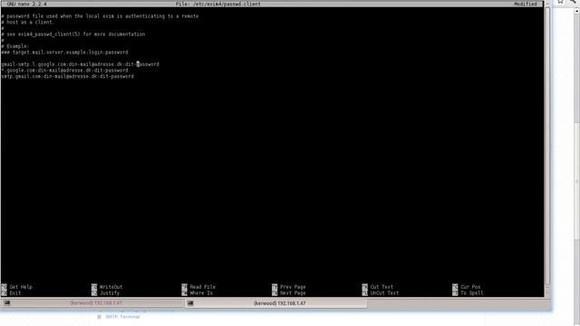 Send command-line mail via Google SMTP - Linux Exim4 смотреть онлайн