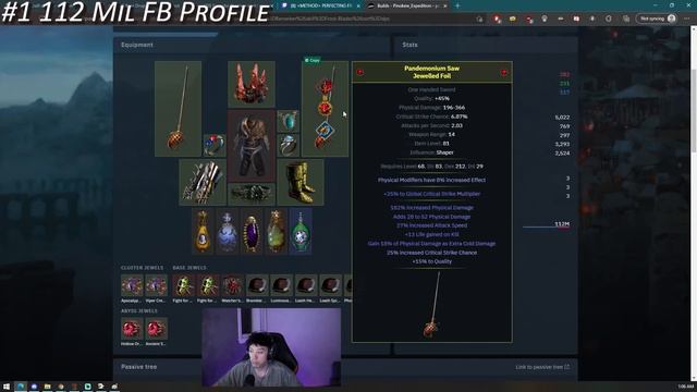 112 MIL DPS - #1 FROST BLADES DPS PROFILE, Optimizing Frost Blades Berserker (Build Diary: #45) смотреть онлайн