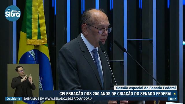 Gilmar Mendes lembra senadores que dignificaram o Senado Federal смотреть онлайн