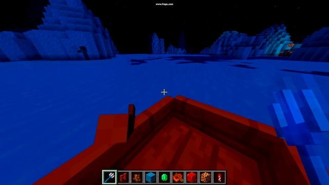 Minecraft drift on a boat/дрифт на лодке смотреть онлайн